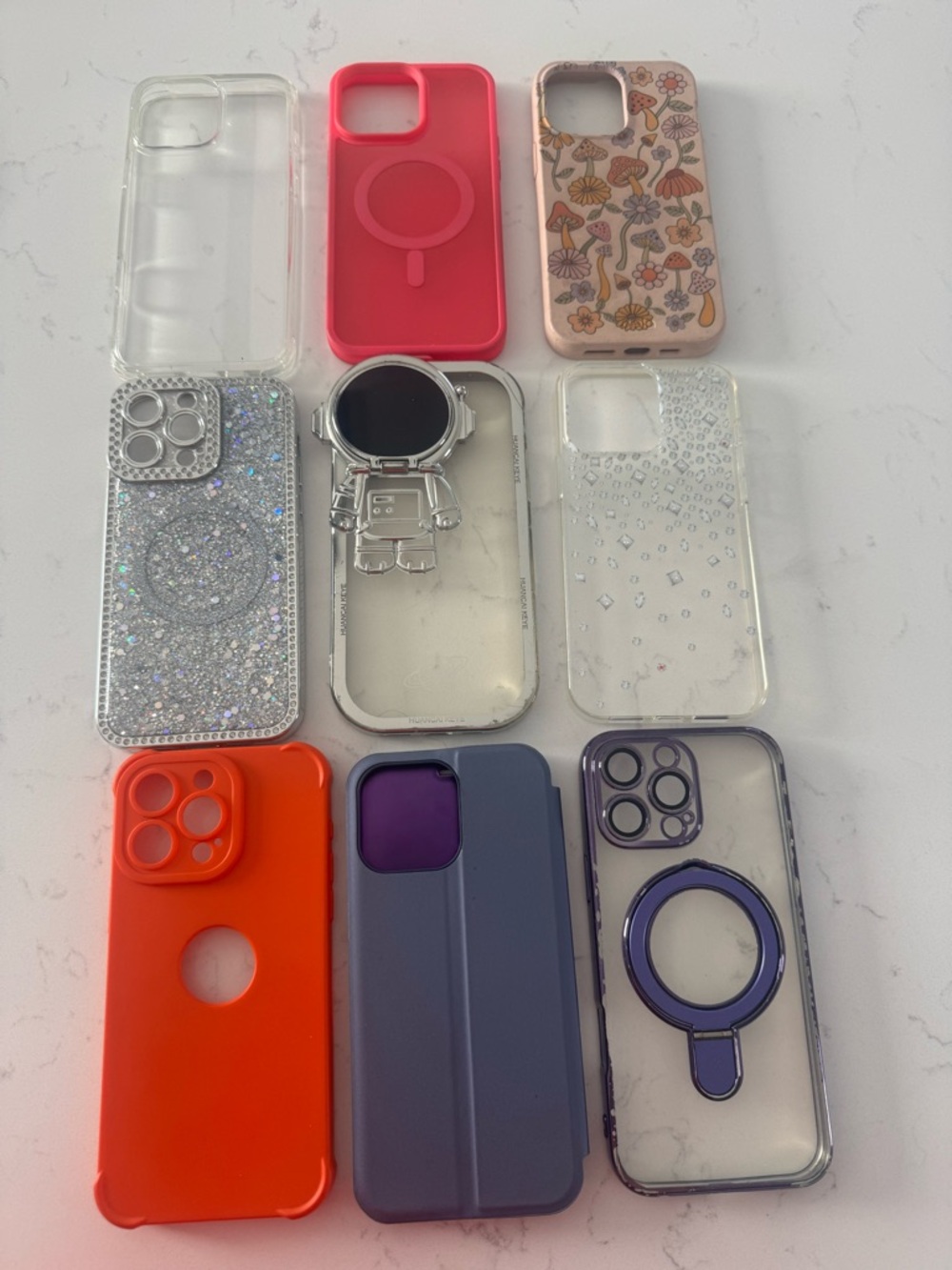Assorted Protective Phone Cases - Multiple Colors